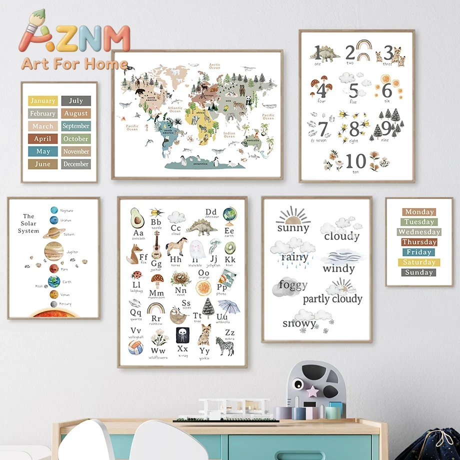 Education Nursery Alphabet Num - Kids Education Number ulasan dan harga